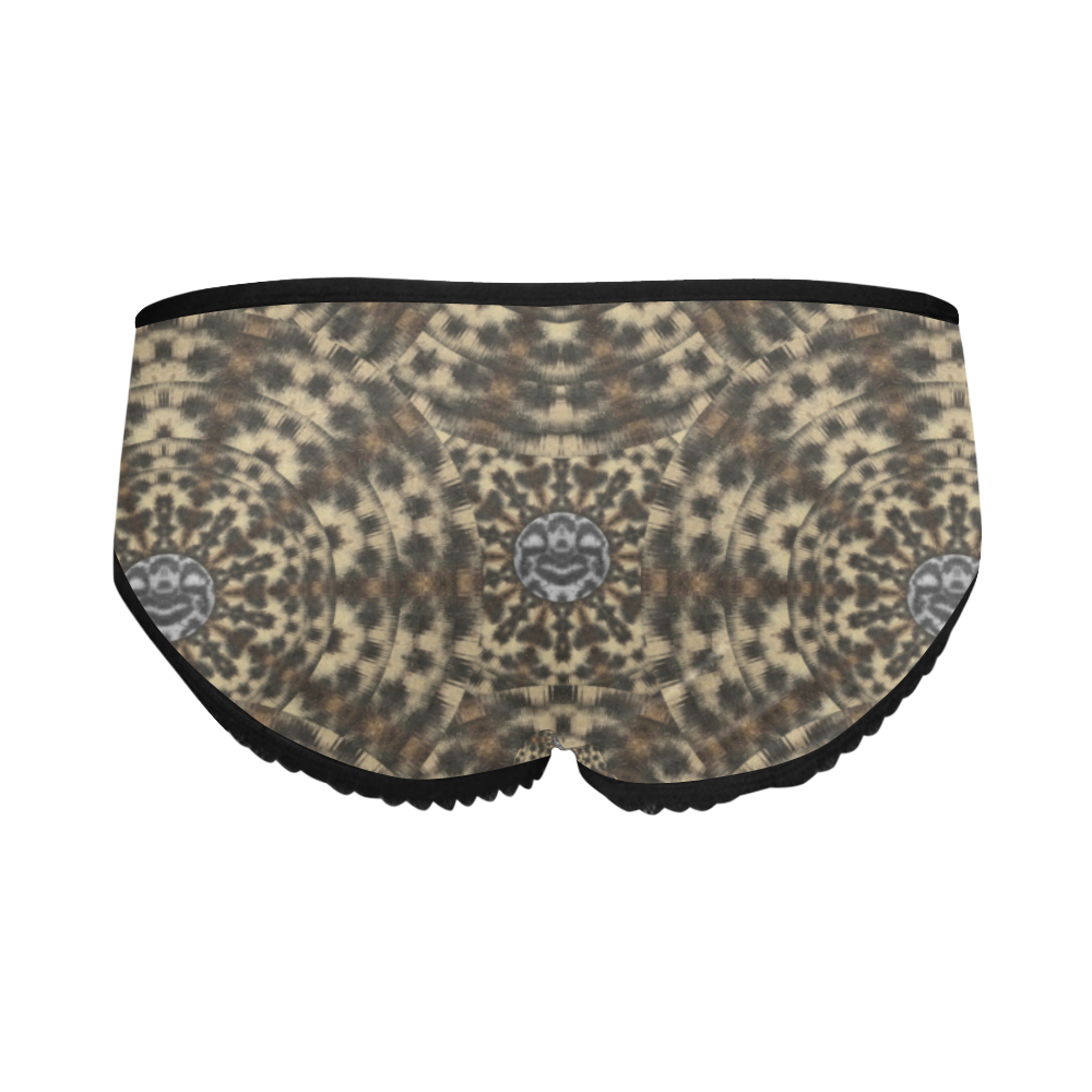 I am big cat with sweet catpaws decorative Women's All Over Print Classic Briefs (Model L13)