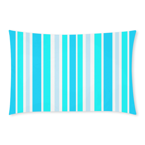 Summer Blues Stripes 3-Piece Bedding Set