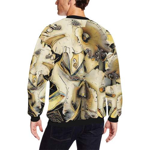 my love 6d All Over Print Crewneck Sweatshirt for Men/Large (Model H18)