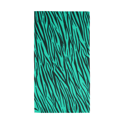 Turquoise Zebra Stripes Headwear Multifunctional Headwear