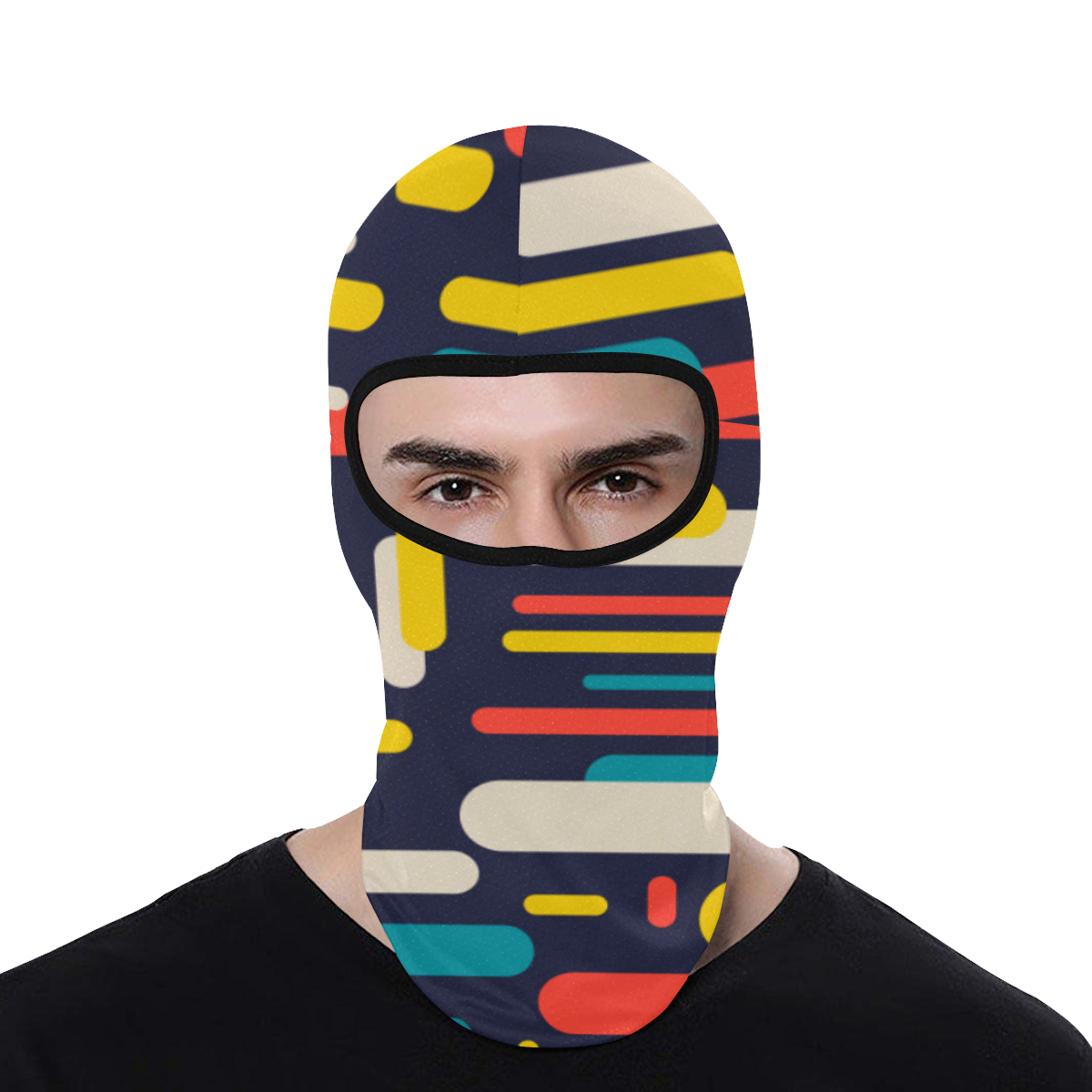 Colorful Rectangles All Over Print Balaclava