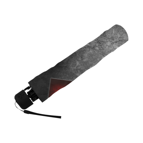 Canadian Flag Stone Texture Anti-UV Foldable Umbrella (Underside Printing) (U07)