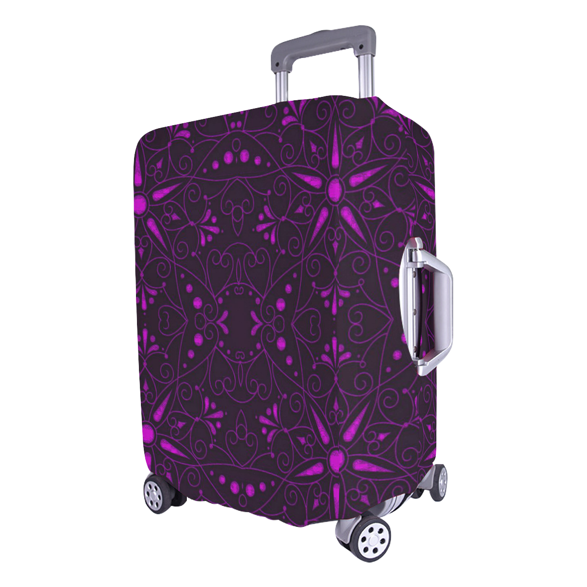 majestic pattern E by JamColors Luggage Cover/Large 26"-28"