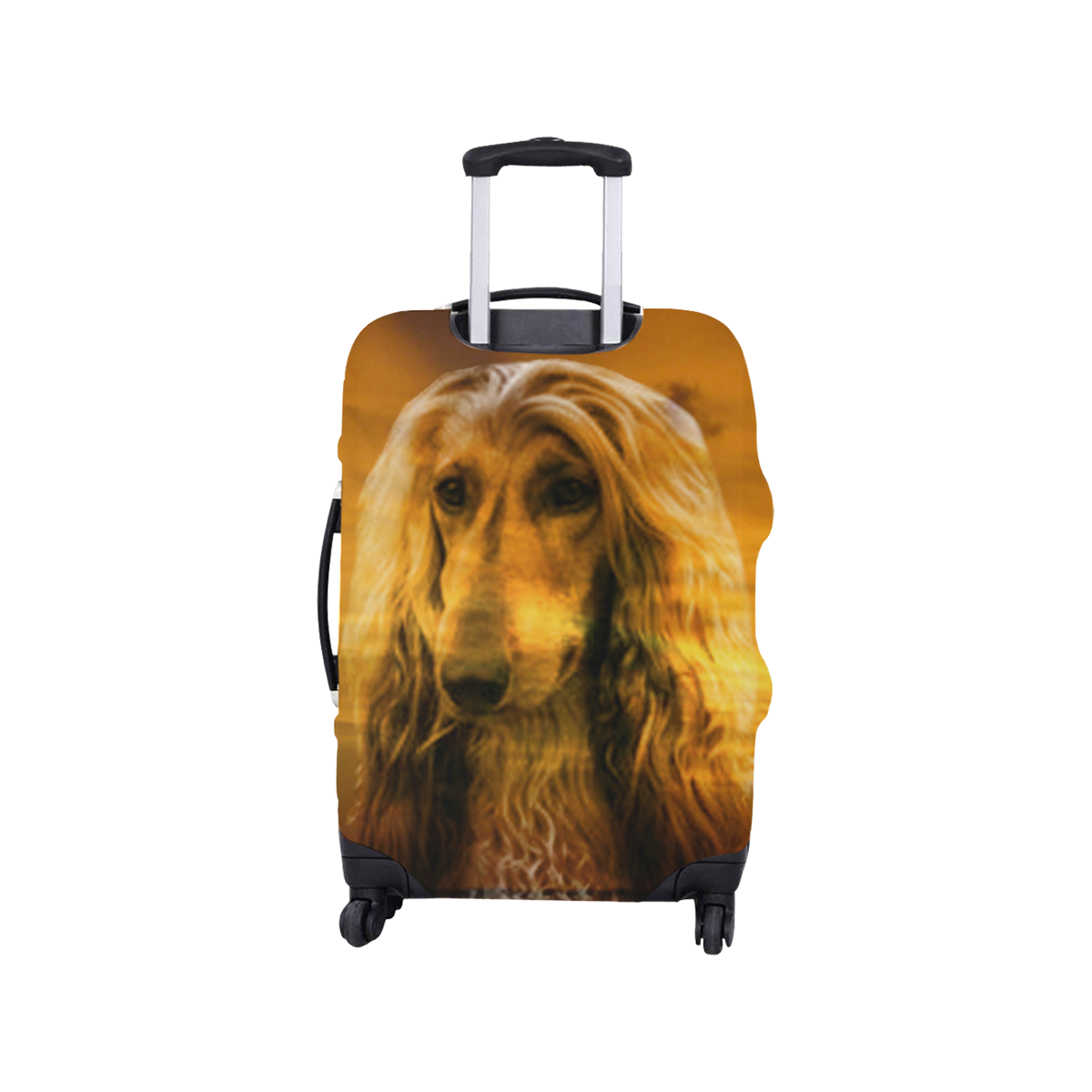 Dog Afghan Hound Luggage Cover/Small 18"-21"