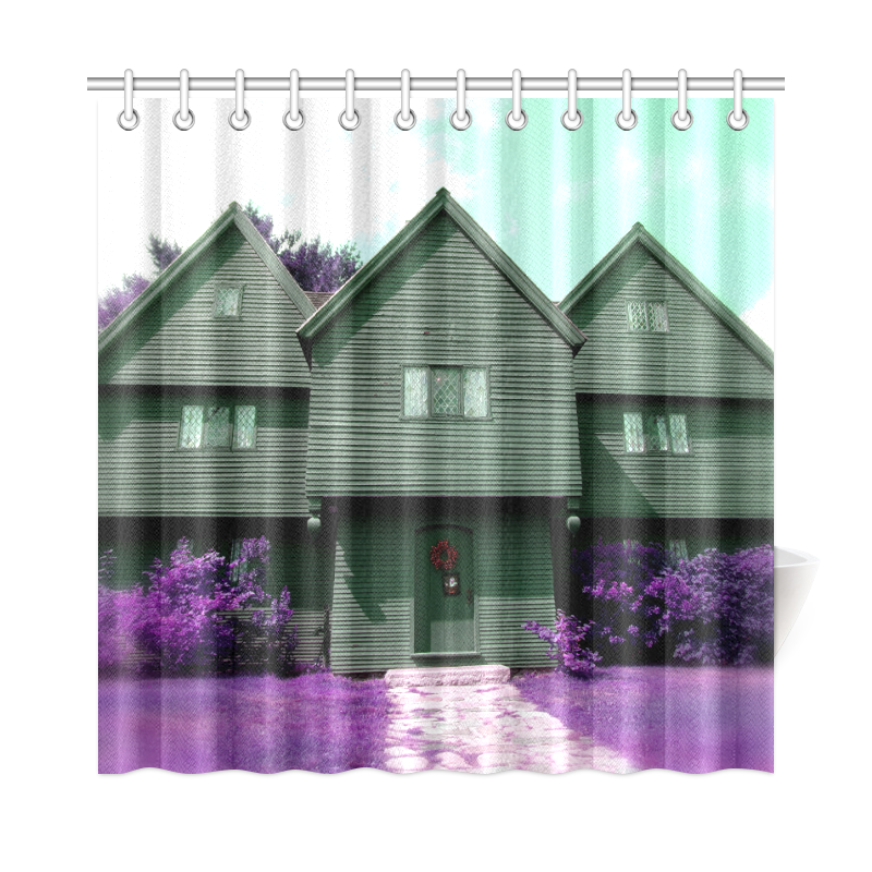 Witch House Shower Curtain Large Shower Curtain 72"x72"