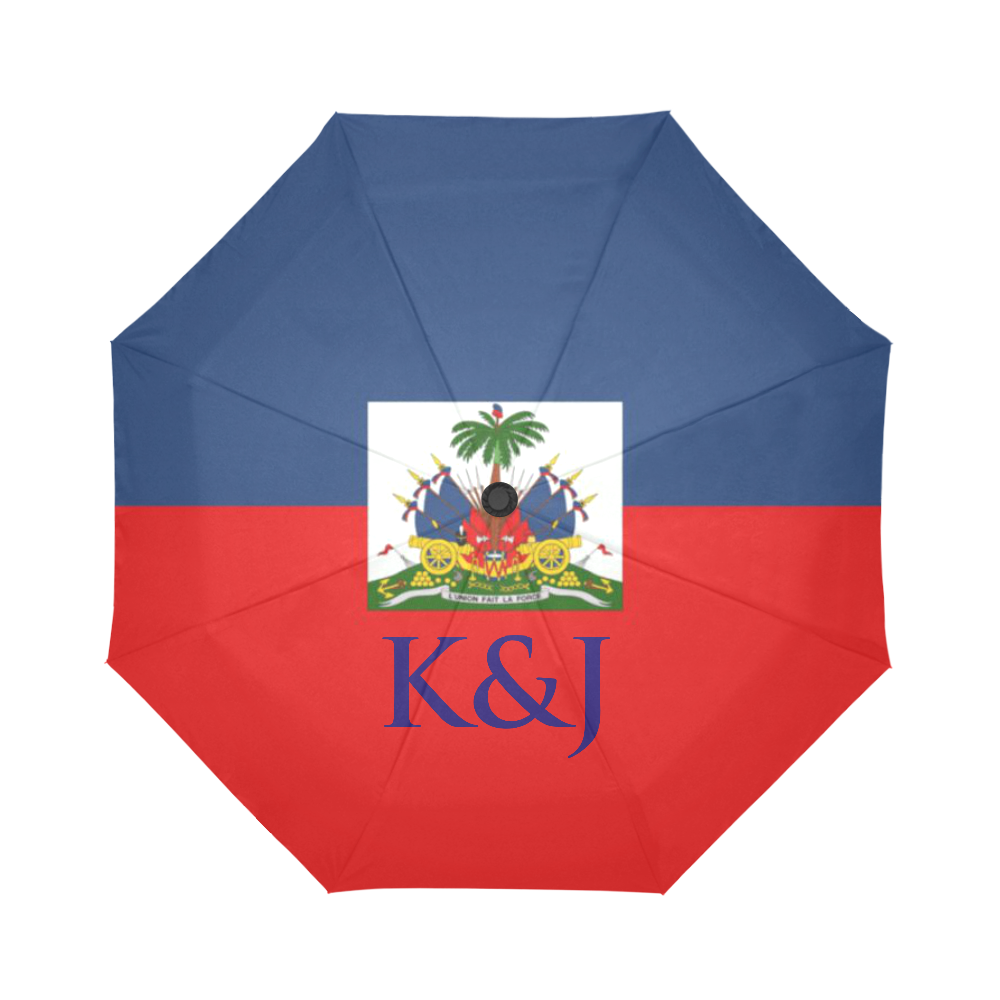 haiti flag Auto-Foldable Umbrella (Model U04)