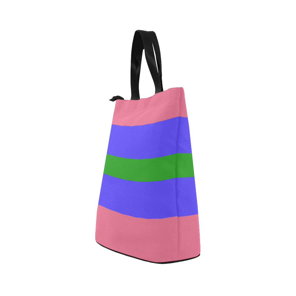 Trigender Flag Nylon Lunch Tote Bag (Model 1670)
