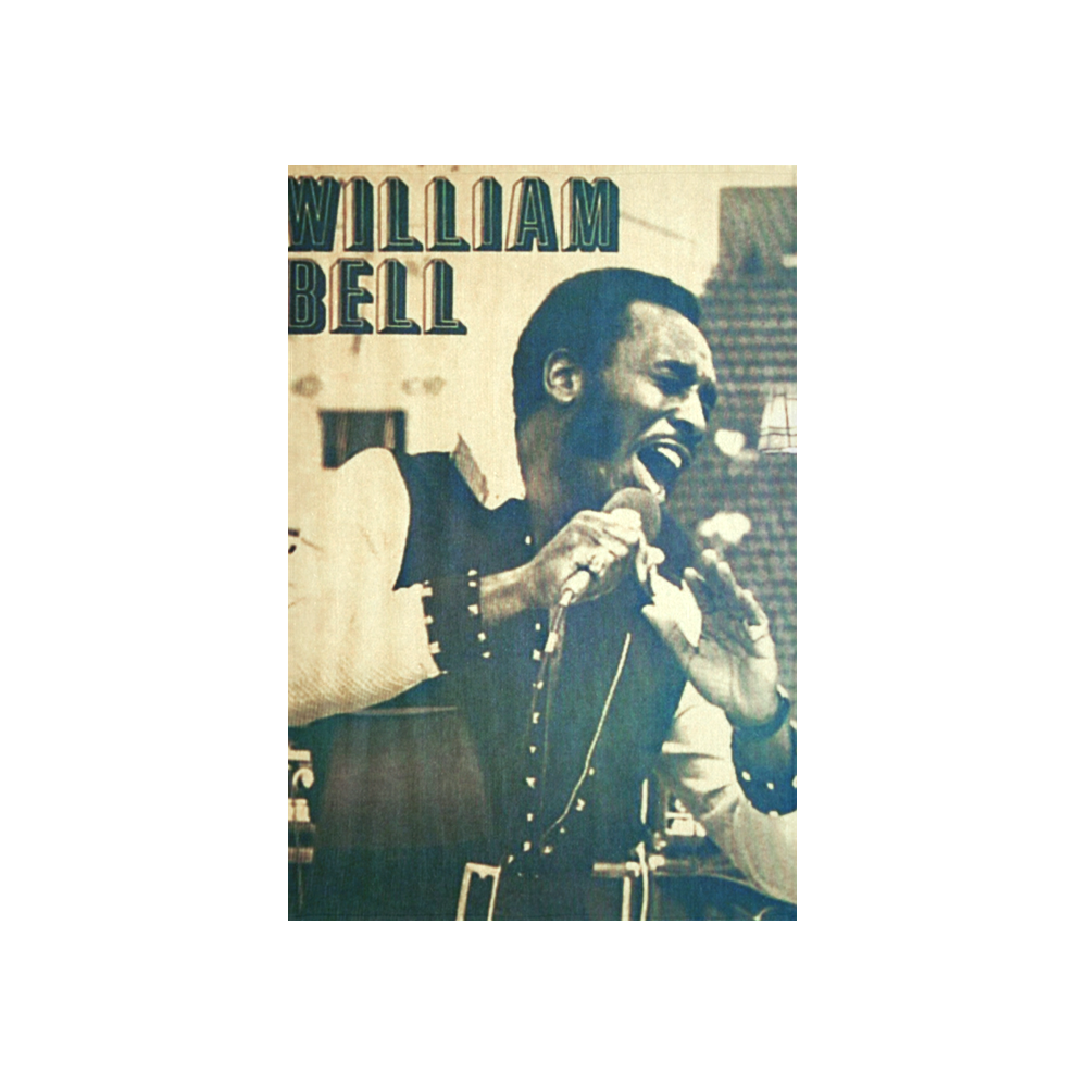 William Bell Wattstax Cotton Linen Wall Tapestry 40"x 60"