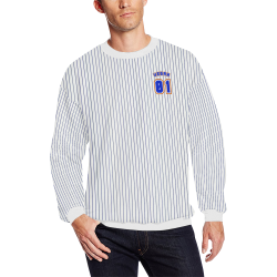 No. 1 Vegan All Over Print Crewneck Sweatshirt for Men/Large (Model H18)