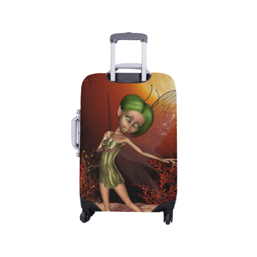 Cute little fairy Luggage Cover/Small 18"-21"
