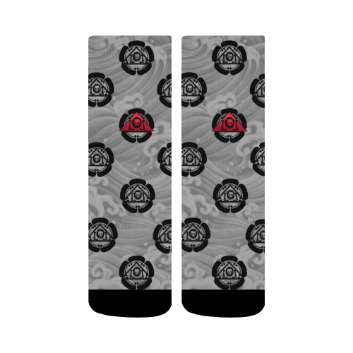 Kamon Acqua Graphite Logo Crew Socks