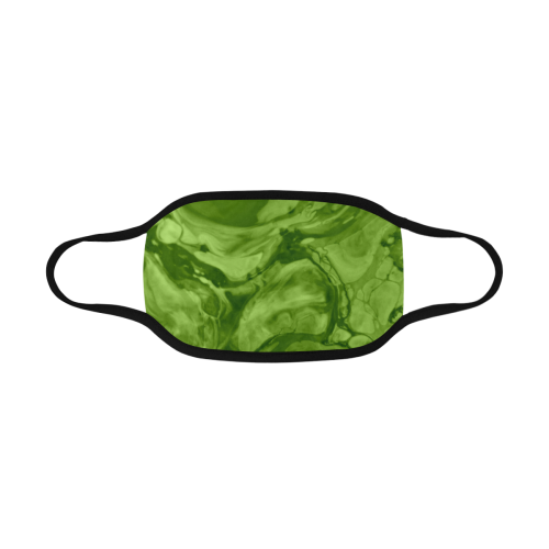 Swirl Green Inspired Face-Mask Mouth Mask