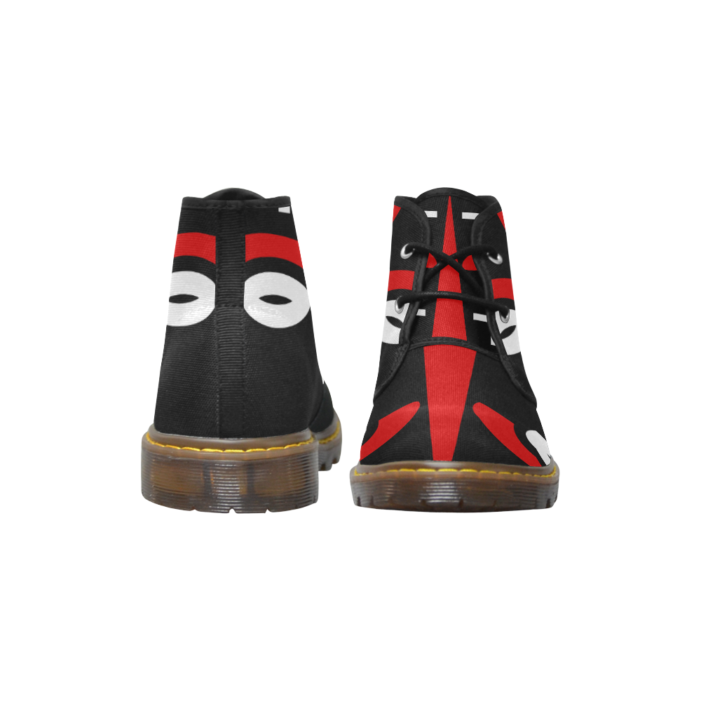 ligbi tribal Women's Canvas Chukka Boots/Large Size (Model 2402-1)