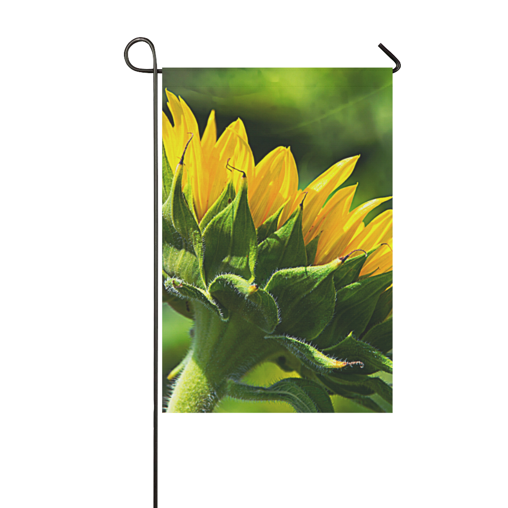 Sunflower New Beginnings Garden Flag 12‘’x18‘’（Without Flagpole）
