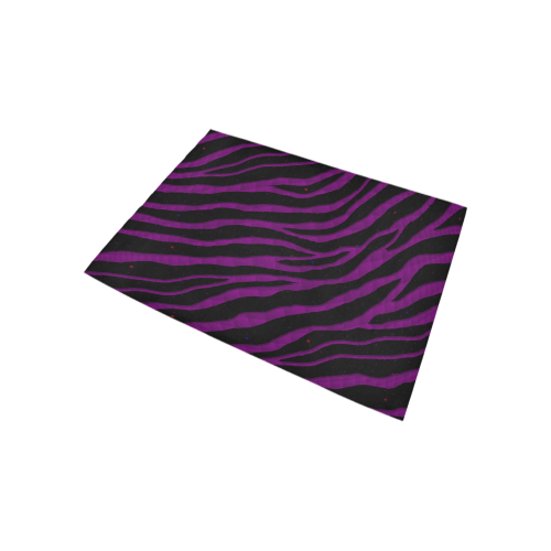 Ripped SpaceTime Stripes - Purple Area Rug 5'3''x4'