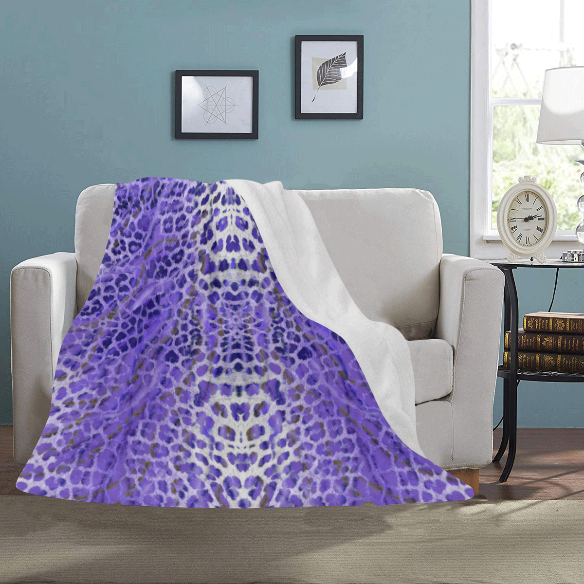leopard 6 Ultra-Soft Micro Fleece Blanket 50"x60"