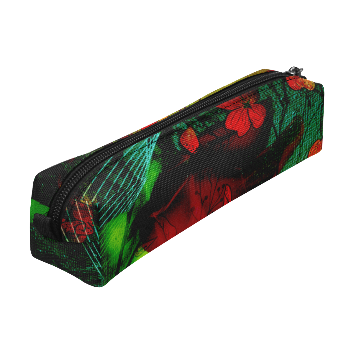 Flower power, roses Pencil Pouch/Small (Model 1681)