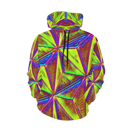 Vivid Life 1C  by JamColors All Over Print Hoodie for Men (USA Size) (Model H13)