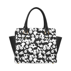 Panda Pattern Classic Shoulder Handbag (Model 1653)