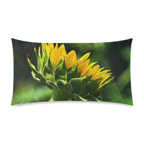 Sunflower New Beginnings Rectangle Pillow Case 20"x36"(Twin Sides)