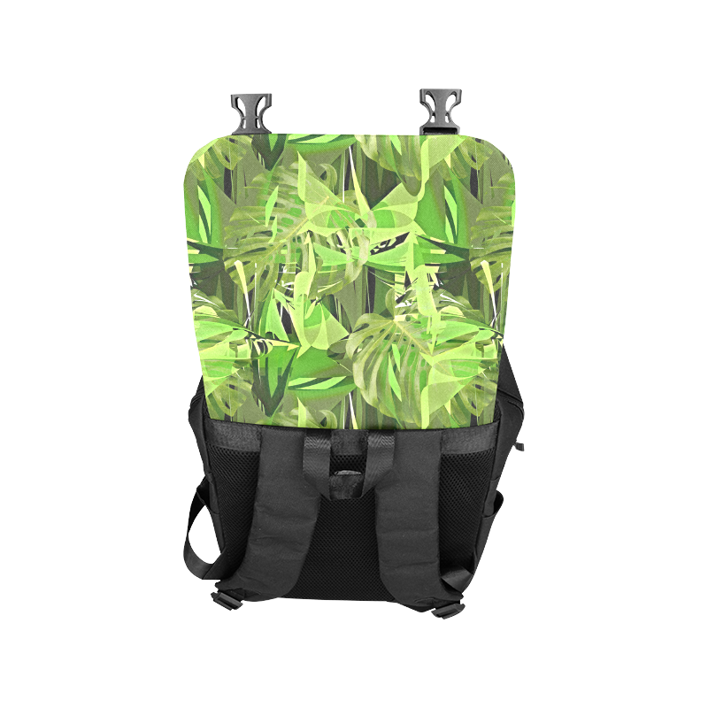 Tropical Jungle Leaves Camouflage Casual Shoulders Backpack (Model 1623)