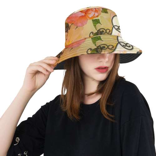 Beautiful flowers All Over Print Bucket Hat
