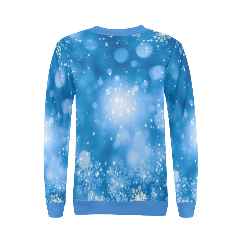 A Magical Christmas All Over Print Crewneck Sweatshirt for Women (Model H18)