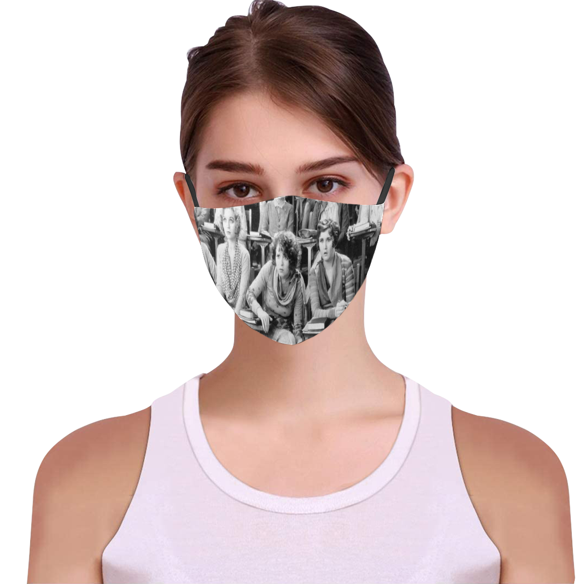Old Snap 3D Mouth Mask with Drawstring (Pack of 3) (Model M04)