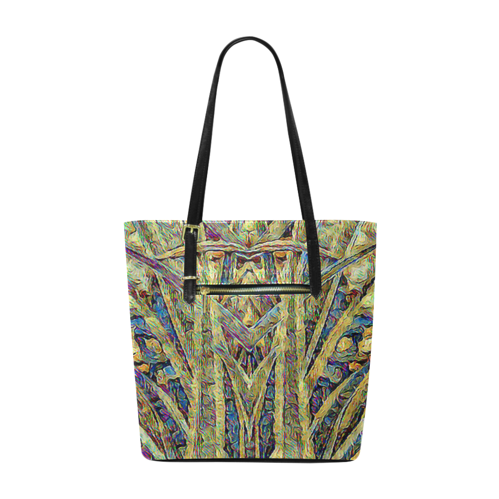 Running by the River Euramerican Tote Bag/Small (Model 1655)