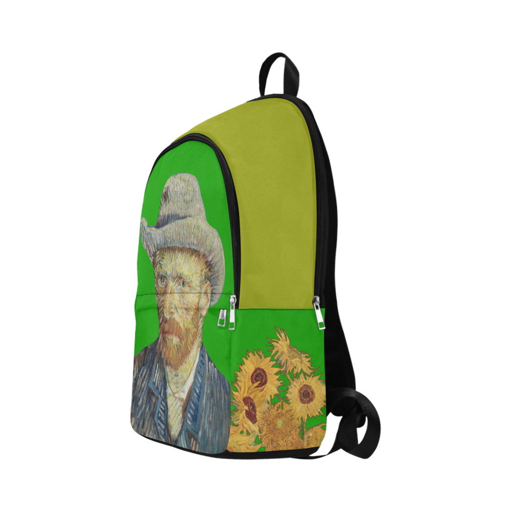 Van Goog Sunflowers Fabric Backpack for Adult (Model 1659)