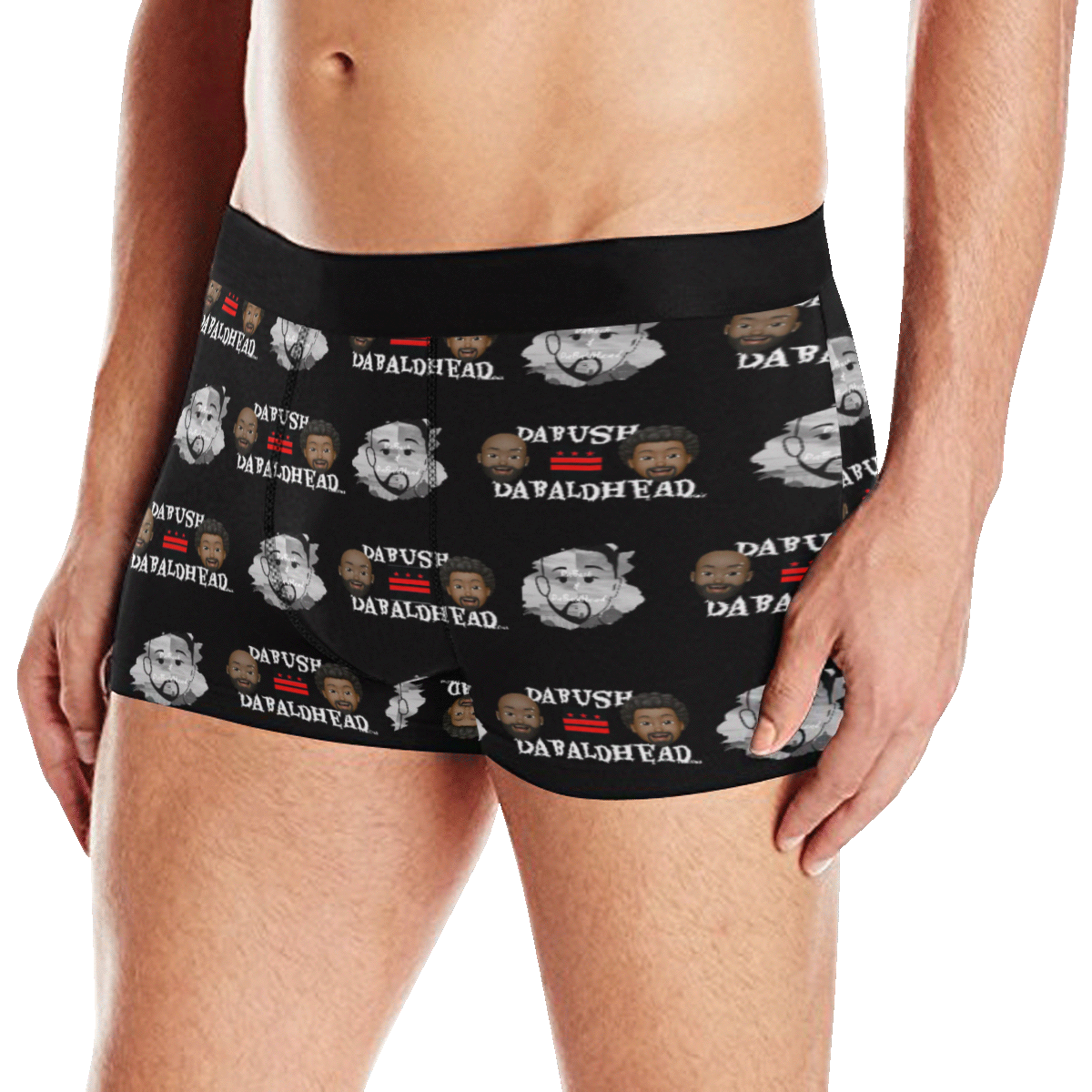 DaBush&DaBaldHead Men's All Over Print Boxer Briefs (Model L10)