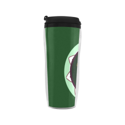 LasVegasIcons Poker Chip - Poker Hand on Green Reusable Coffee Cup (11.8oz)