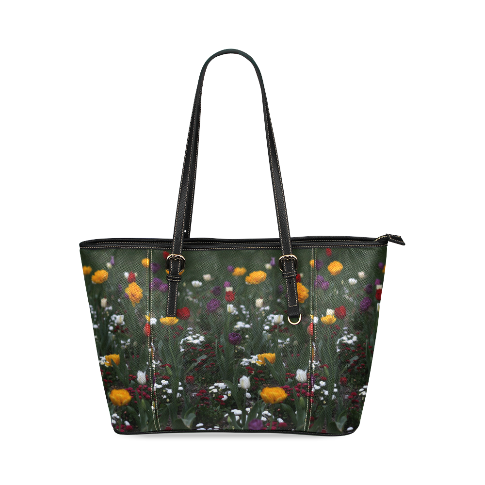 dsweet-43 Leather Tote Bag/Large (Model 1640)