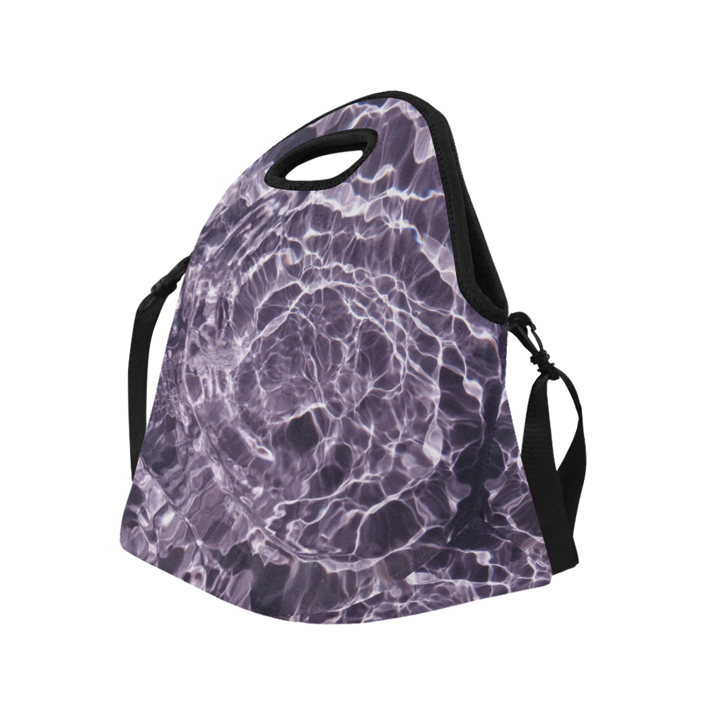 Violaceous Soul Neoprene Lunch Bag/Large (Model 1669)