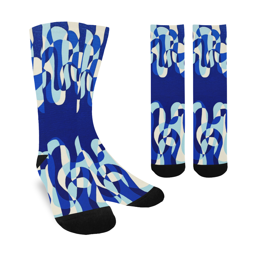 Santorini Men's Custom Socks
