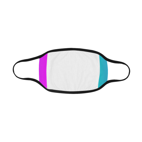 Fuschia and Turquoise  Ombre Mouth Mask