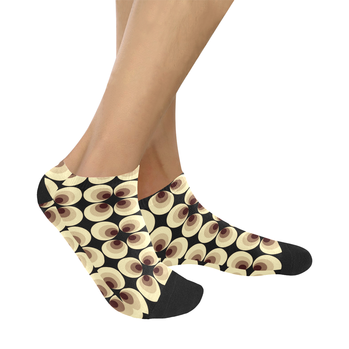 zappwaits-retro 6 Women's Ankle Socks