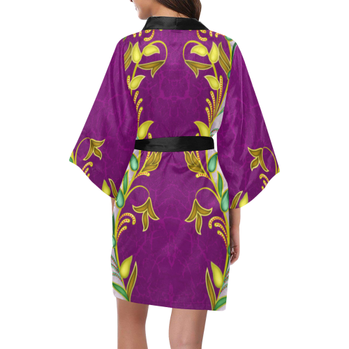 Leaves Kimono Robe