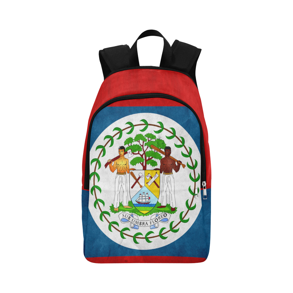 Belize Flag Backpack Fabric Backpack for Adult (Model 1659)