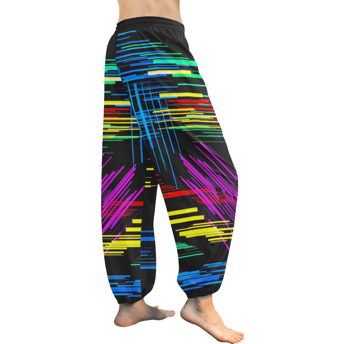 New Pattern factory 2A by JamColors Women's All Over Print Harem Pants (Model L18)
