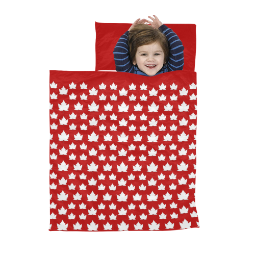 Canada Maple Leaf Souvenir Kids' Sleeping Bag