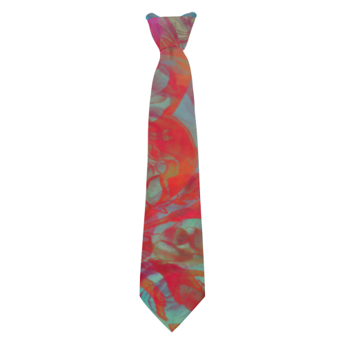 flowers #flowers #pattern Custom Peekaboo Tie with Hidden Picture