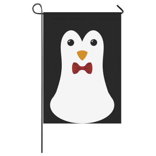 Penguin Kawaii Style Boy Garden Flag 28''x40'' （Without Flagpole）