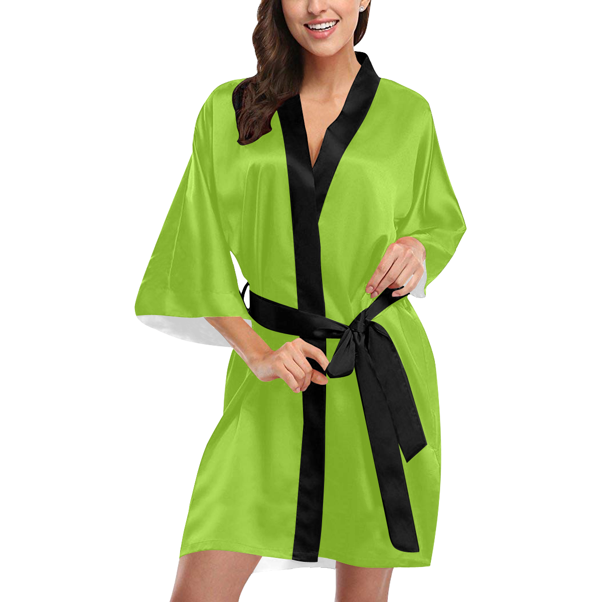 Atlantis Green Kimono Robe