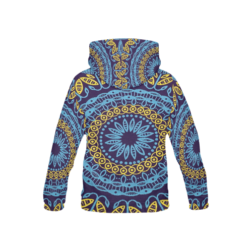 MANDALA PLANETS ALIGN All Over Print Hoodie for Kid (USA Size) (Model H13)
