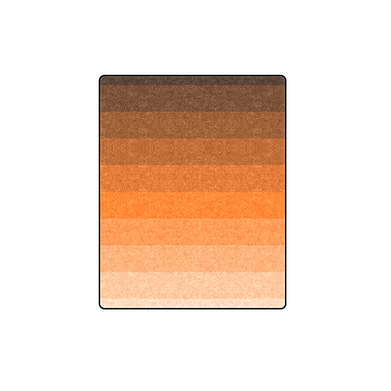 Orange stripes Blanket 40"x50"