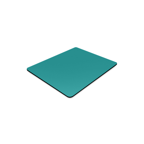 color teal Rectangle Mousepad