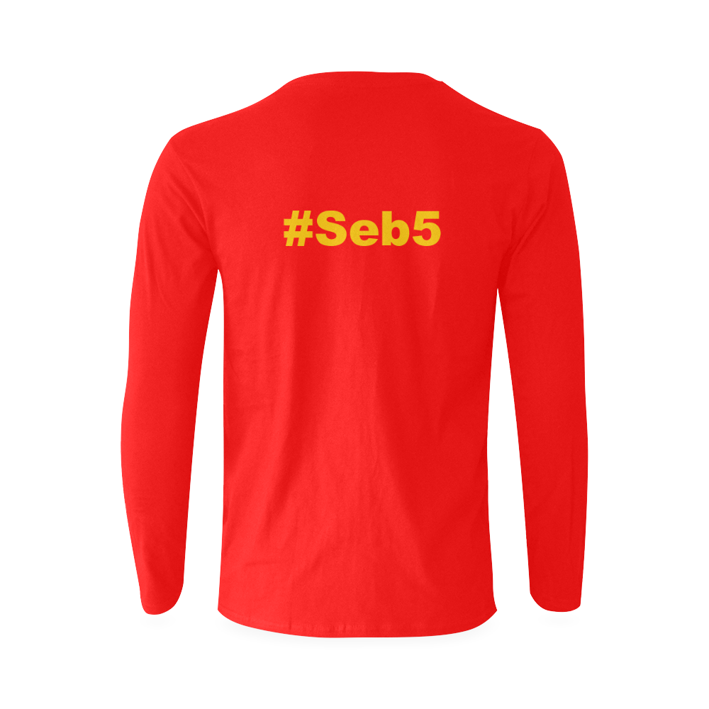 VETTEL- Sunny Men's T-shirt (long-sleeve) (Model T08)