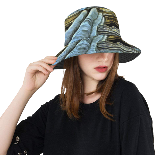 Cathedral in Rome Italy from Below KPA All Over Print Bucket Hat