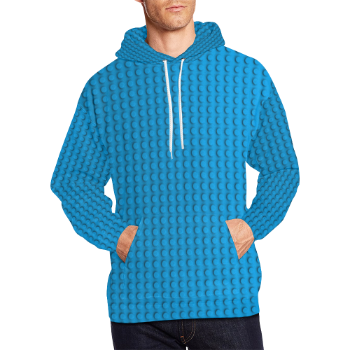 PLASTIC All Over Print Hoodie for Men (USA Size) (Model H13)
